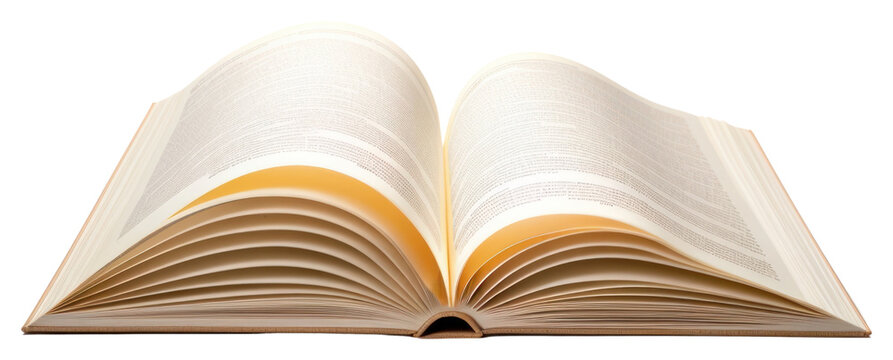 PNG An Open book with a turning page publication reading open.