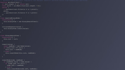Developer Typing Random Code in Dark IDE