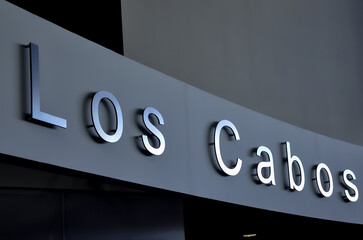 Los Cabos sign