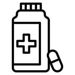 Obraz premium Medicine Vector Icons