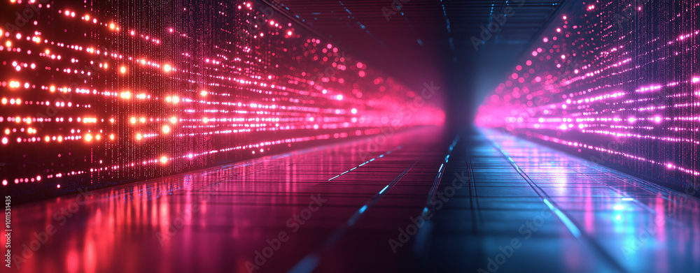 Poster digital backdround ideal for technological operations, neural networks, ai, data transmission and en