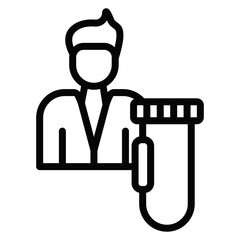 Chemist Vector Icons