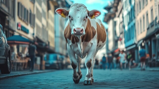 Cow in the City