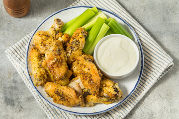 Spicy Homemade Lemon Pepper Chicken Wings