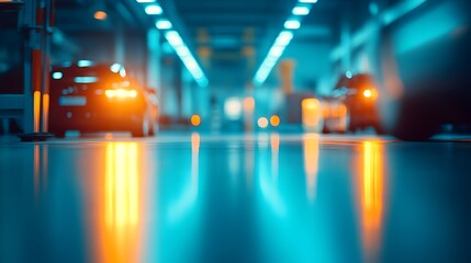 blurred background industry