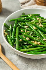 Garlicky Homemade Sauteed Green Beans