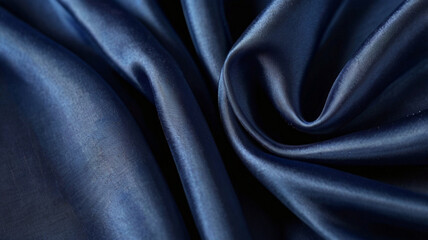 blue silk background