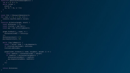 Coding Random Programs in a Nighttime IDE by Developer
