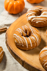 Sweet Homemade Pumpkin Spice Donuts