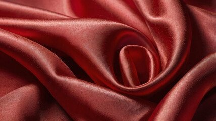 red silk background