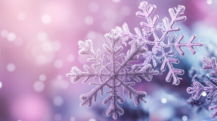 Christmas snowflake wallpaper background