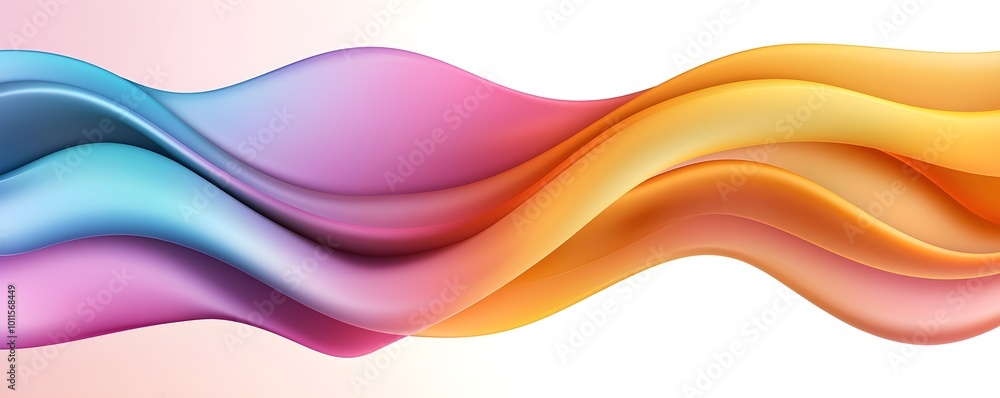 Poster vibrant liquid gradients - ethereal abstract background with dynamic color transitions and bold tone