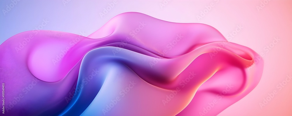 Poster dynamic abstract energy lines - vibrant curves and intense contrast for futuristic motion effect wal