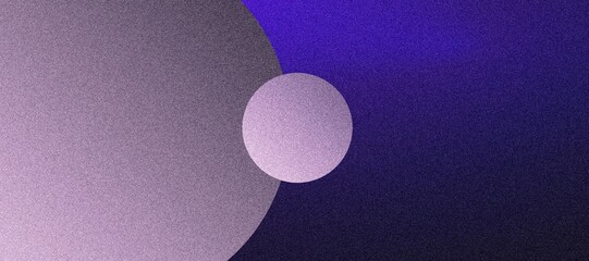 Serene Purple-Pink Sphere Background with Noise Texture
