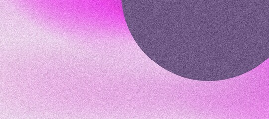 Elegant Purple Sphere on Abstract Noise Background