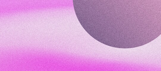 Elegant Purple Sphere on Abstract Noise Background