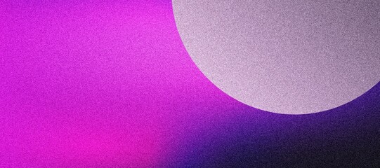 Elegant Purple Sphere on Abstract Noise Background