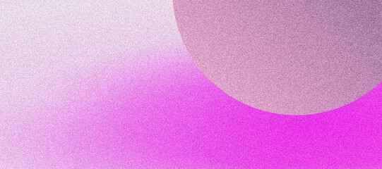 Solitary Purple Sphere Against Abstract Background with Noise