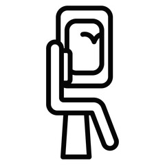 Airplane Seat Vector Icons