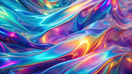 Bright holographic abstract background