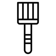 Basting Brush Vector Icons