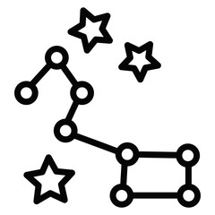 Big Dipper Vector Icons