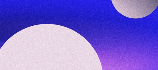 Nebula Dreamscape with Abstract Spheres and Noise Texture