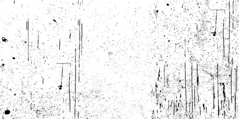 Black and White Halftone Dots in Grunge Brush Style. Noise Fashion Print Design Pattern.