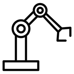 Robotic Arm Vector Icons