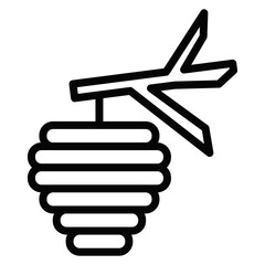 Beehive Vector Icons