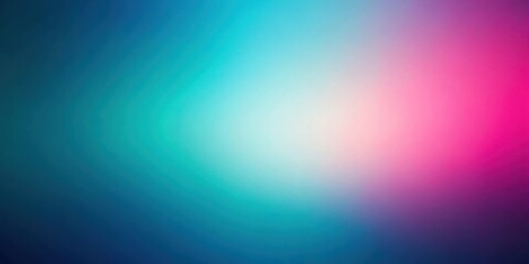 Fototapeta premium A Soft Gradient Transition from Deep Blue to Light Turquoise and Finally a Blending into Pink