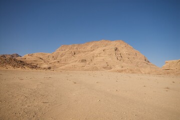 Wadi rum desert in jordan
