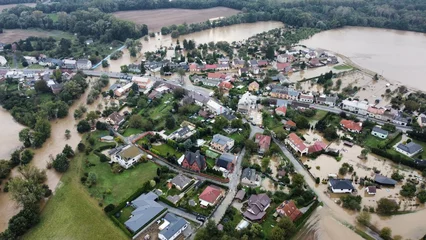 Gordijnen Tsjechië Floods in the Czech republic, Czechia  © P