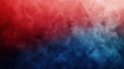 Obraz premium Red Paper with a Tonal Gradient Transitioning from Darker Shades at the Top to Lighter Tones Near the Middle and Bottom on a White Background.