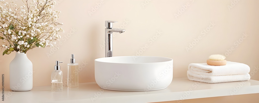 Poster elegant ergonomic design with balanced curves - smooth contours and refined shapes for functional ae