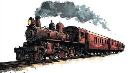 Obraz premium graphic resource for train