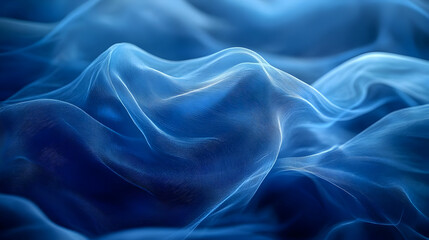Obraz premium Abstract Blue Wave Background