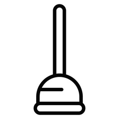 Plunger Vector Icons