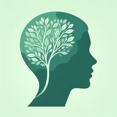 Positive mindset personal development selfimprovement growth concept 3d illustration