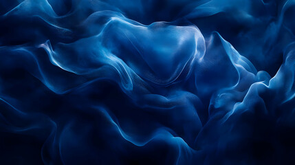 Obraz premium Abstract Background with Wavy Blue Lines