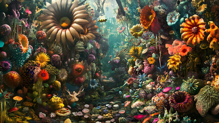 tropical coral reef
