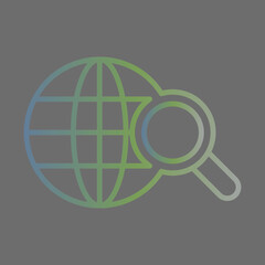 Web Search icon Design