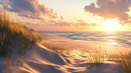Golden Hour at the Beach