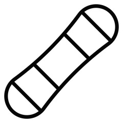 Snowboard Vector Icons