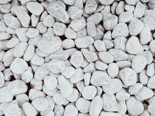 white stones background or texture
