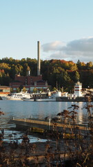 View of the harbour in Lahti