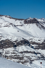 Snowy peaks in Chile