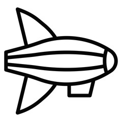 Zeppelin Vector Icons © HAR