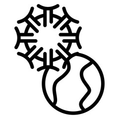 Pandemic Vector Icons