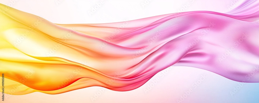 Poster pastel harmony elegant abstract background with smooth transitions and flowing lines - serene wallpa
